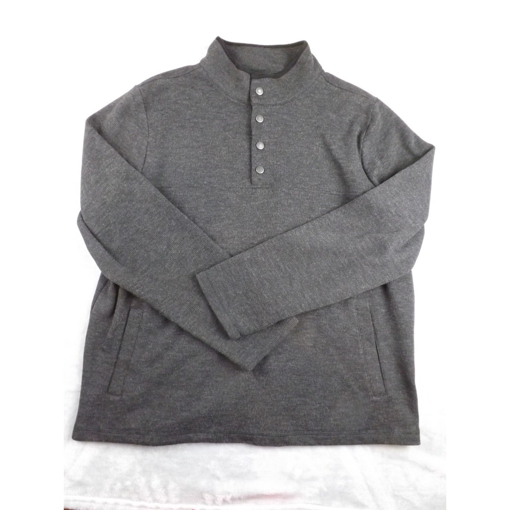 Outback Trading Co Gavin Henley Pullover Sweater Men's  Size  XL Charcoal Gray‎ - Picture 3 of 16